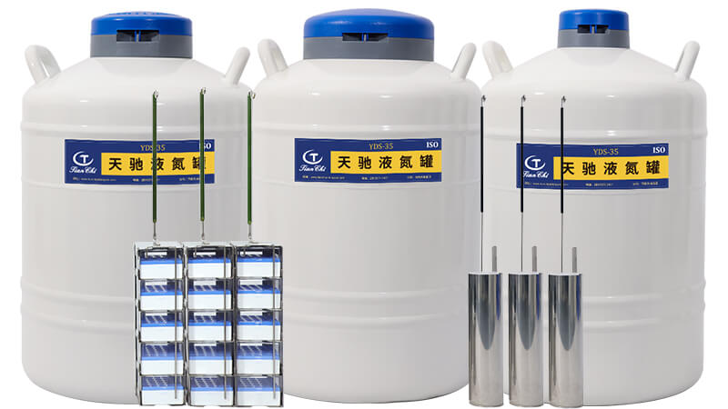 35升液氮儲(chǔ)存罐隔幾天加一次液氮